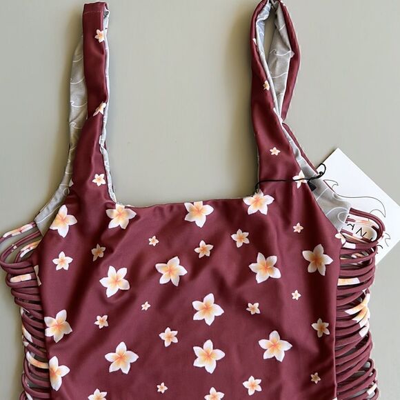 NWT Nirvanic PLUMERIA CLAY EZEL ONE PIECE Size XS - Picture 4 of 11